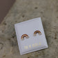 Aretes de bebe arcoíris 18k #268