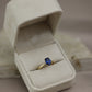 Anillo Bella azul #587