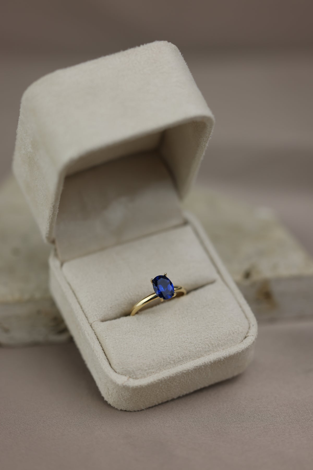 Anillo Bella azul #587