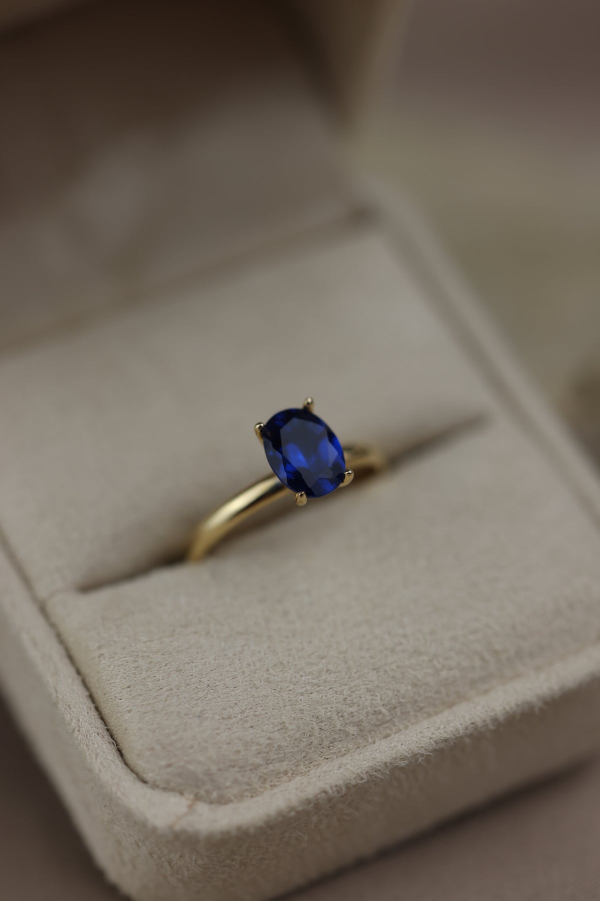 Anillo Bella azul #587