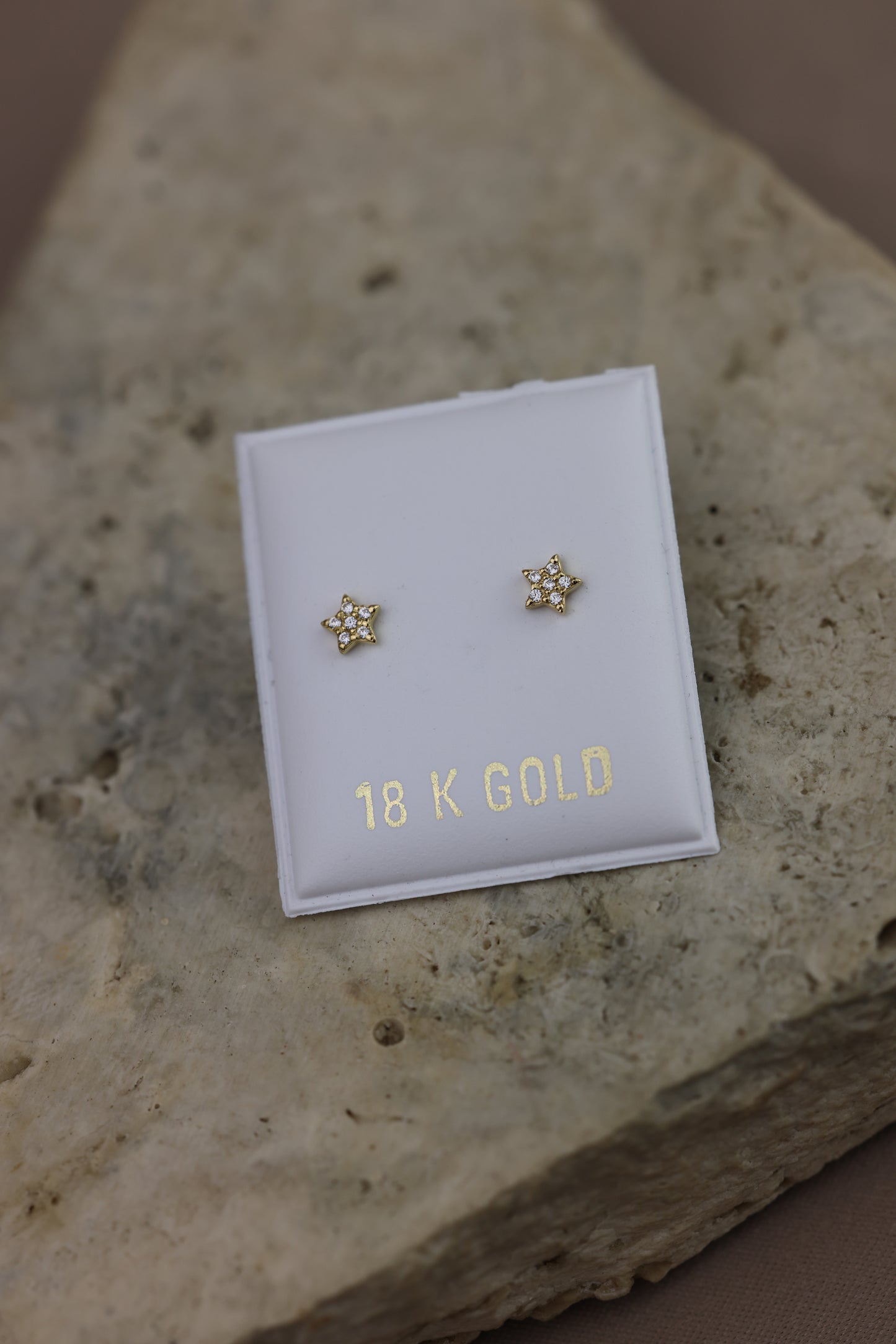 Aretes de bebe estrella #274