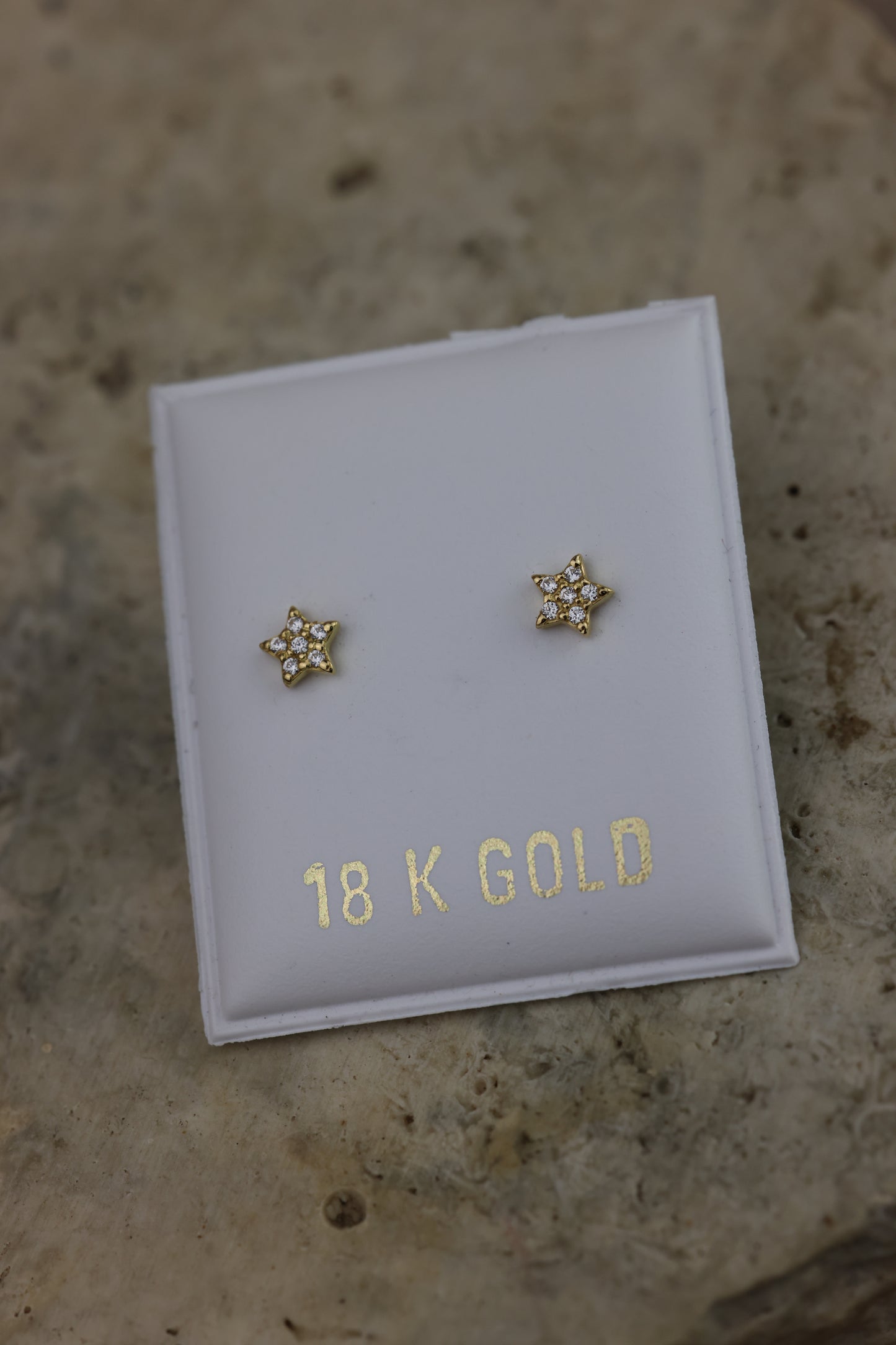 Aretes de bebe estrella #274