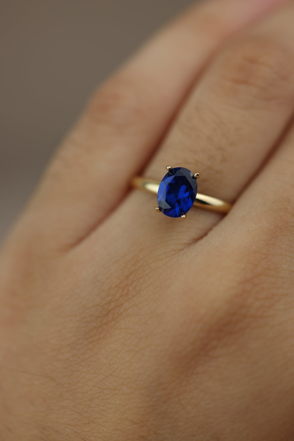 Anillo Bella azul #587
