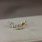 Diamond piercing - curvi con corte baguette y redondo #14681