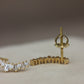 Diamond piercing - curvi con corte baguette y redondo #14681