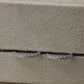 Mini Diamond Earr. Ob #14140