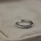 Mini Diamond Earr. Ob #14140