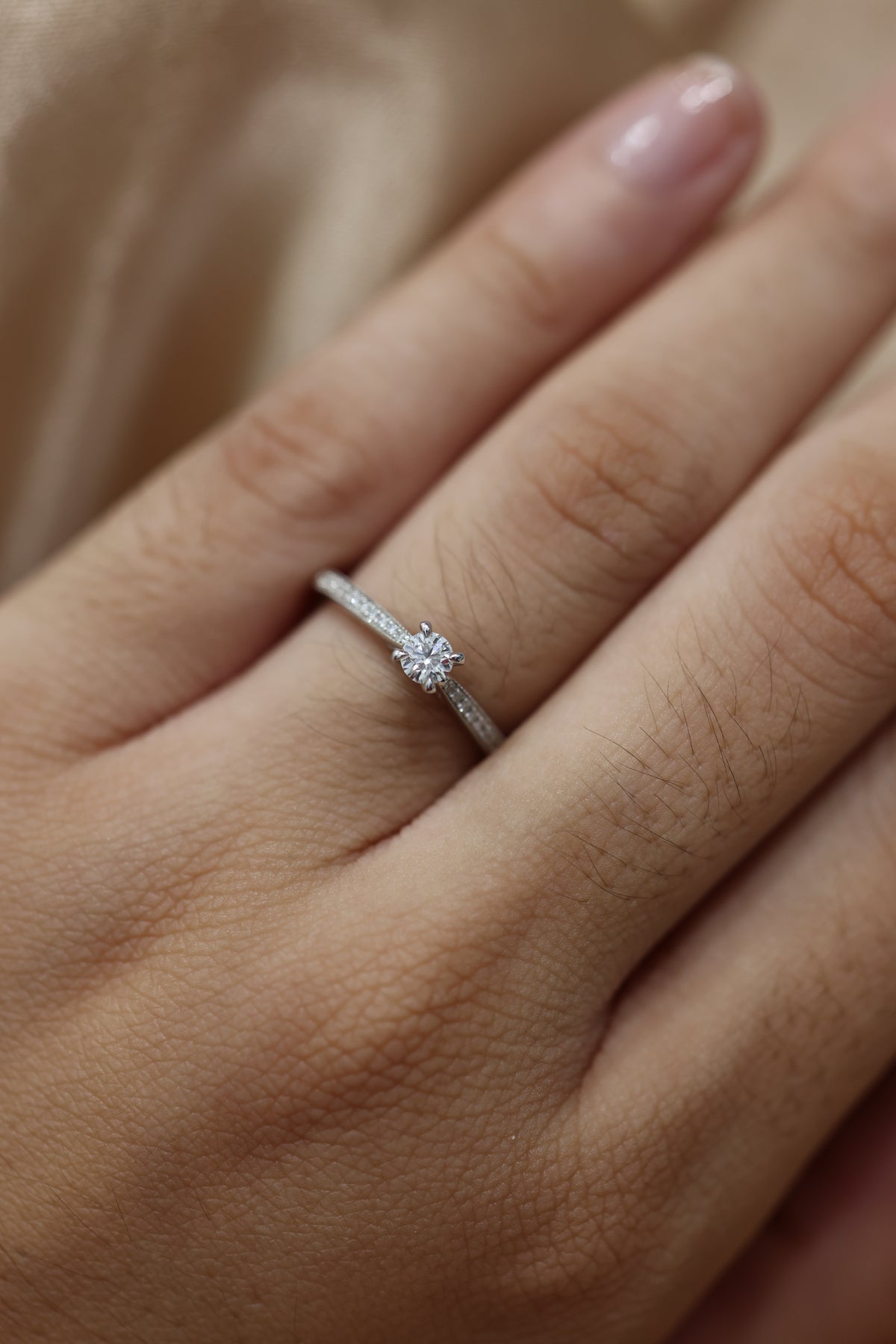 Solitaire ring