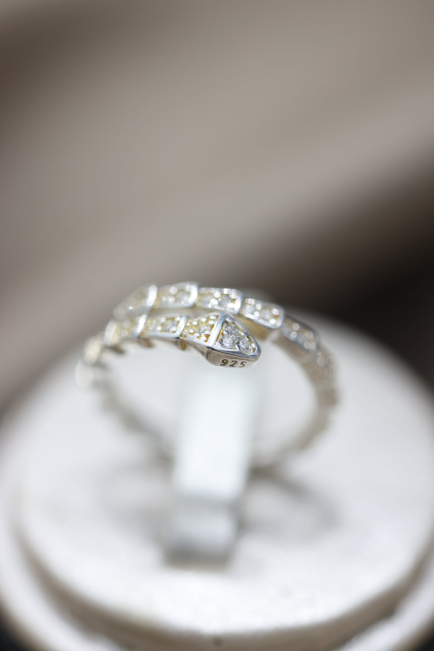 infinity snake ring #A67