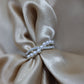 Pearl and diamond ring