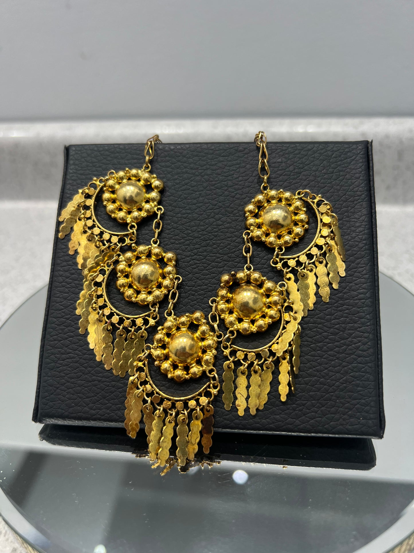 Collar tipico con brillos #pt6