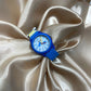 Reloj azul de dinosaurios #A62