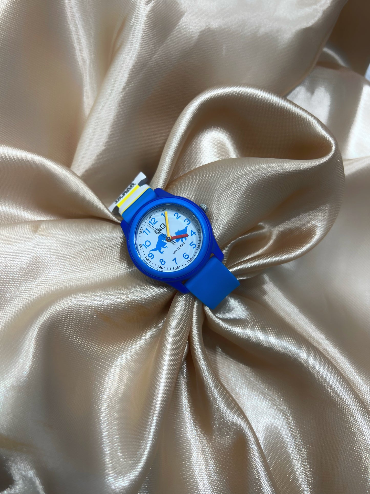 Reloj azul de dinosaurios #A62