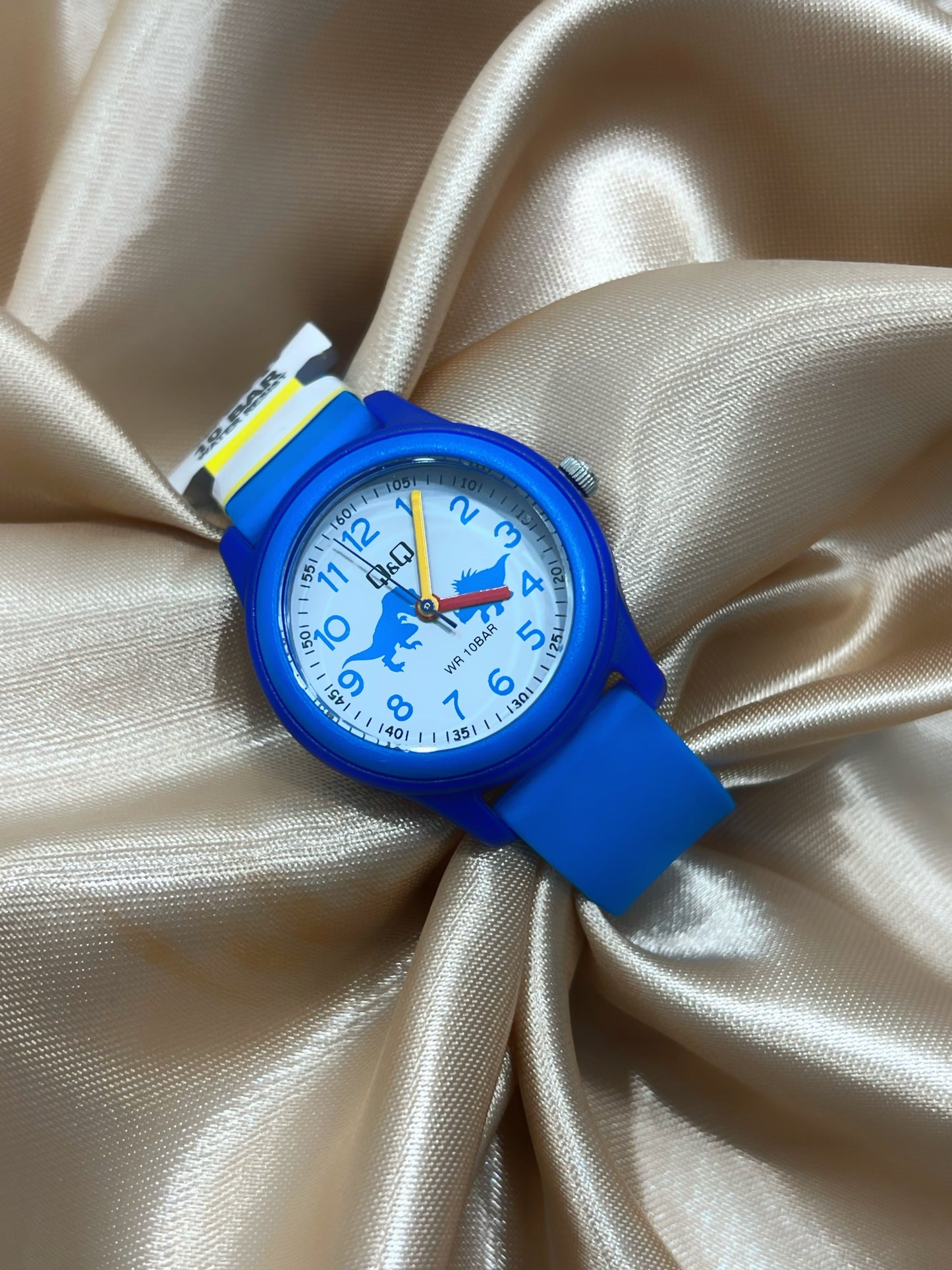 Reloj azul de dinosaurios #A62