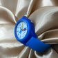 Reloj azul de dinosaurios #A62