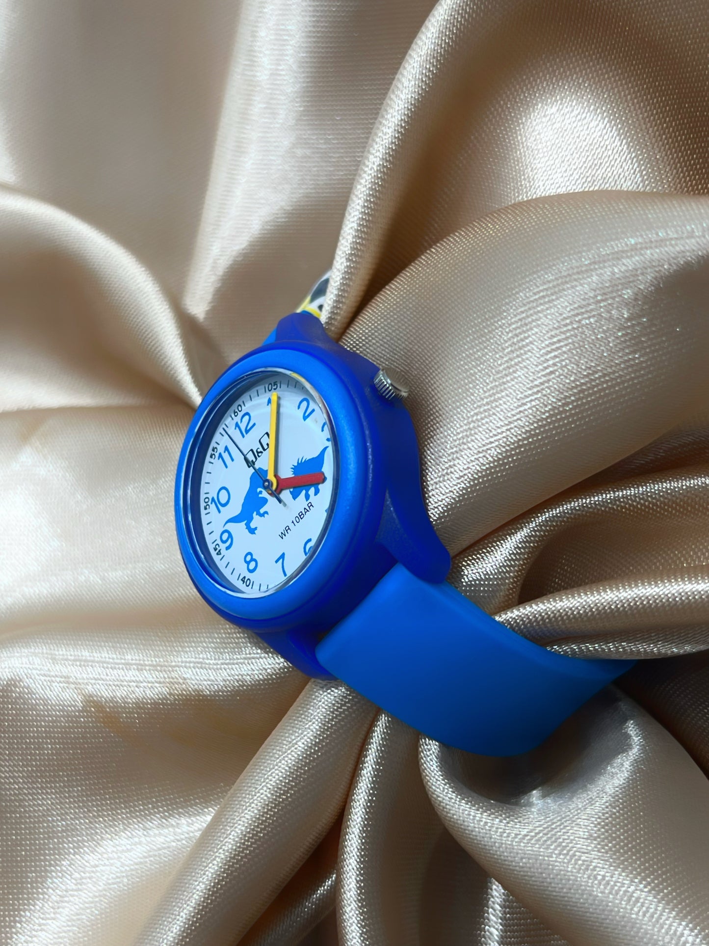 Reloj azul de dinosaurios #A62