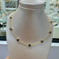 Collar de flores 18k #A23