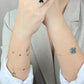 Pulsera de flores 18k #A24