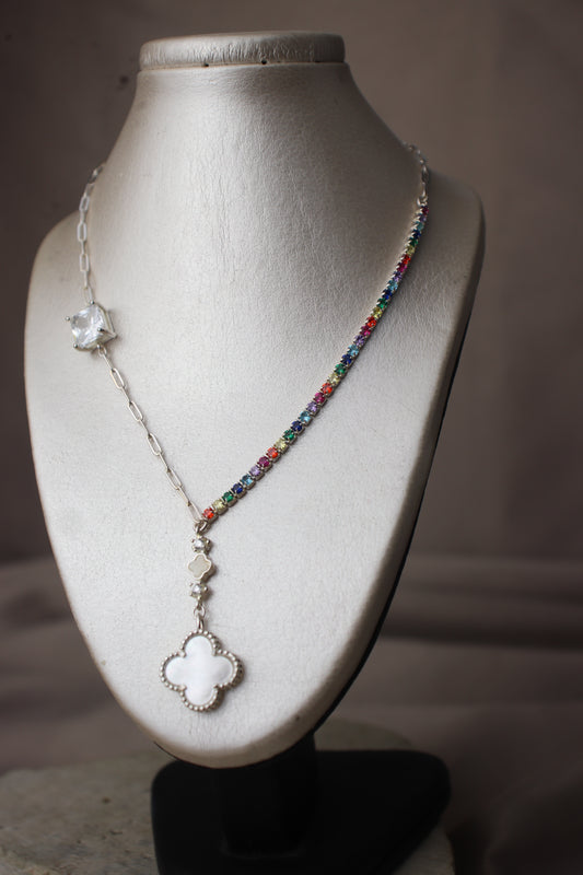 Cadena diferente con tejido paper clic #118