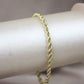 Pulsera tejido cordón 10k #32