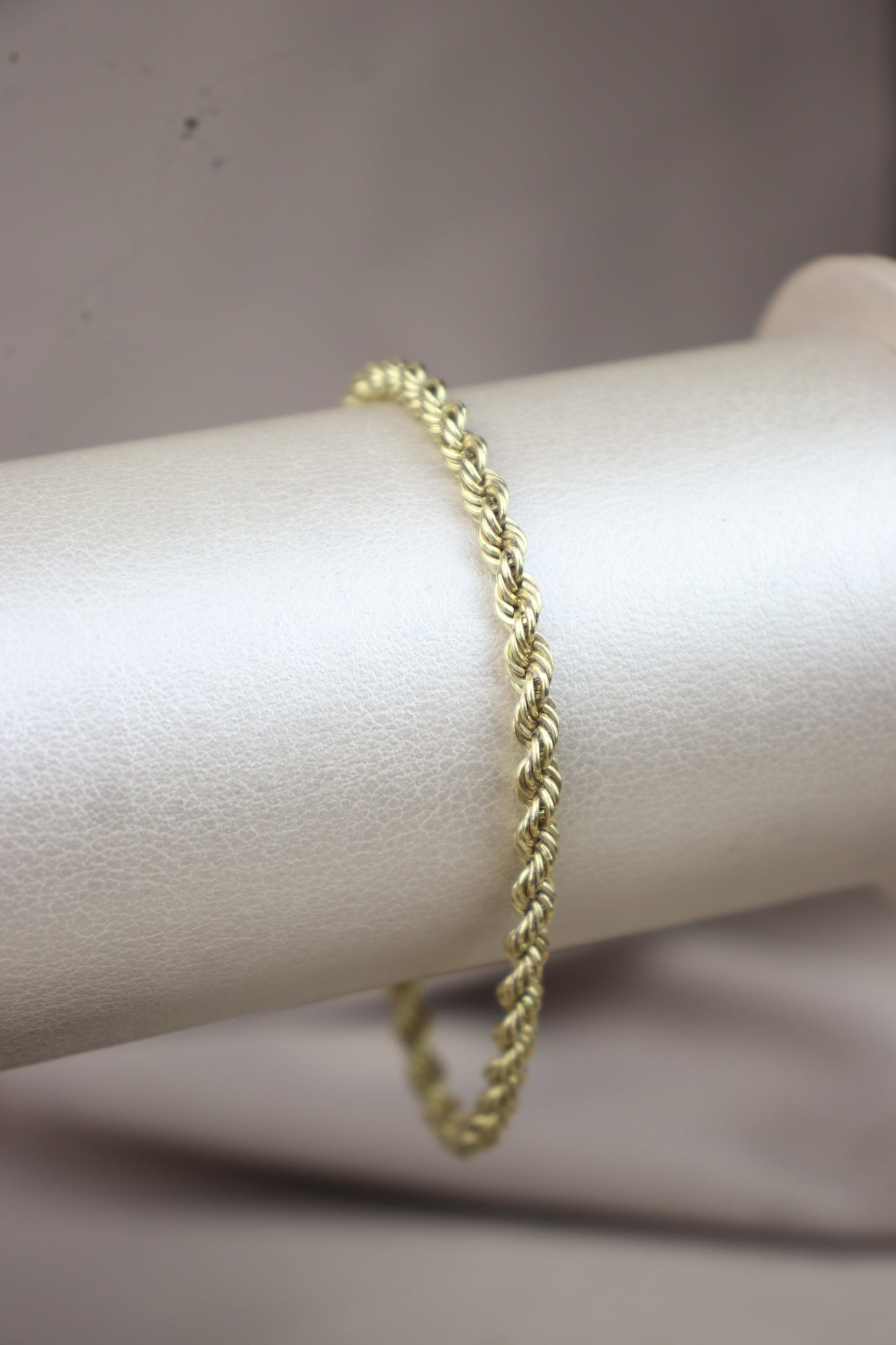 Pulsera tejido cordón 10k #32