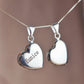 Dije de corazón liso personalizable #124