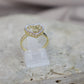 Anillo de 15años corazon 10k #40