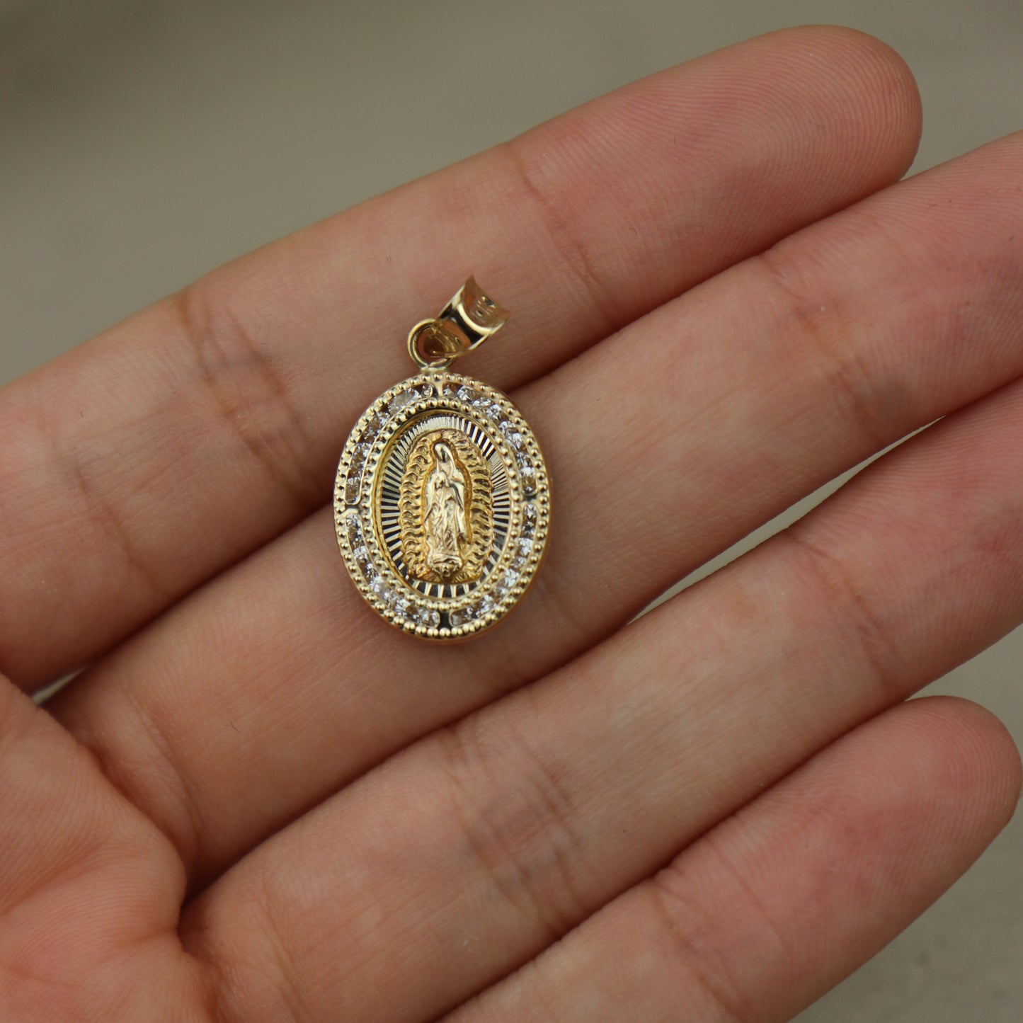 Medalla de la Virgen de Guadalupe 10k #38
