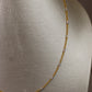 Cadena rolo con diseño 18k #49