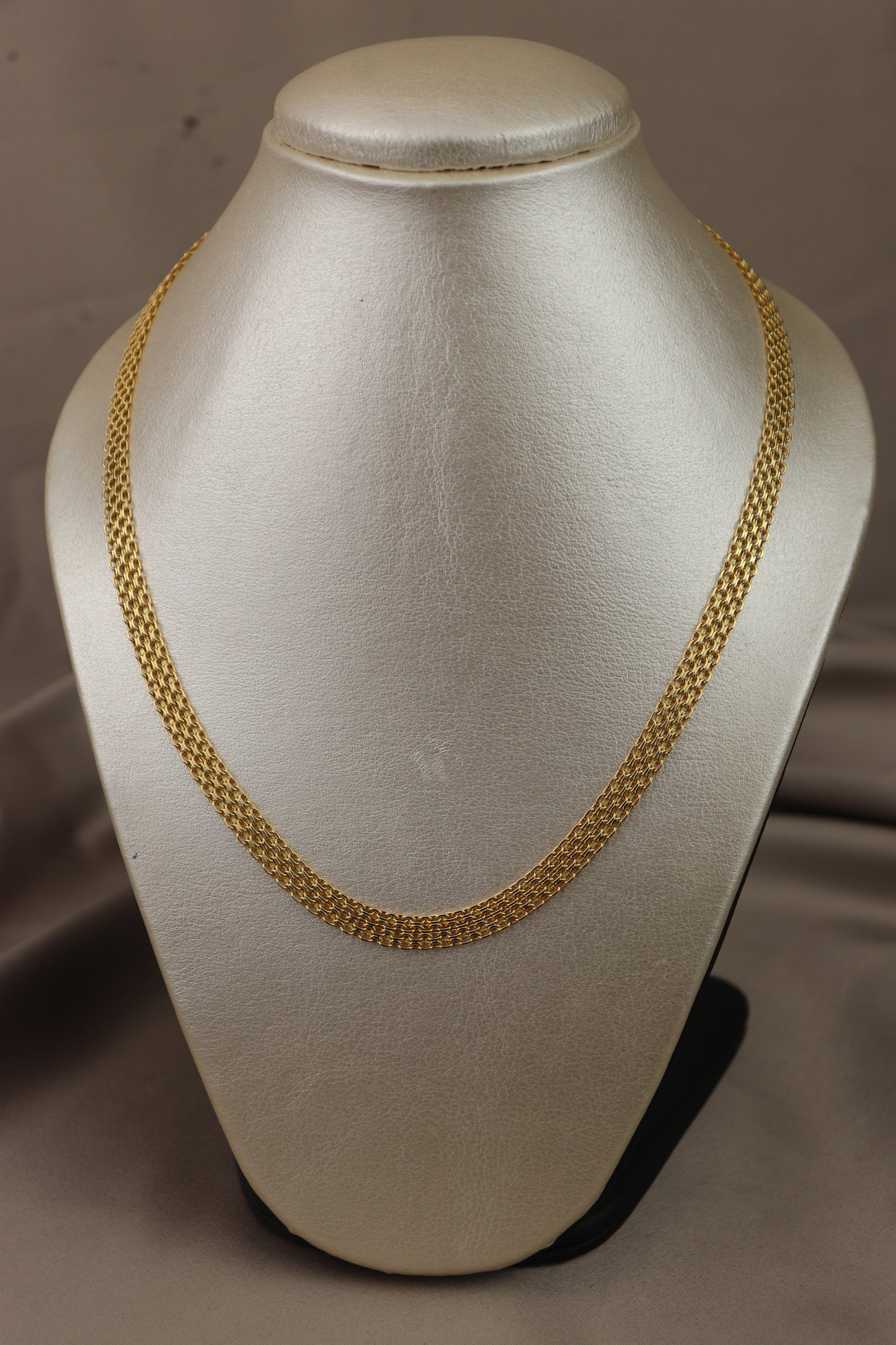 Cadena Bismark 60cm 18k #52