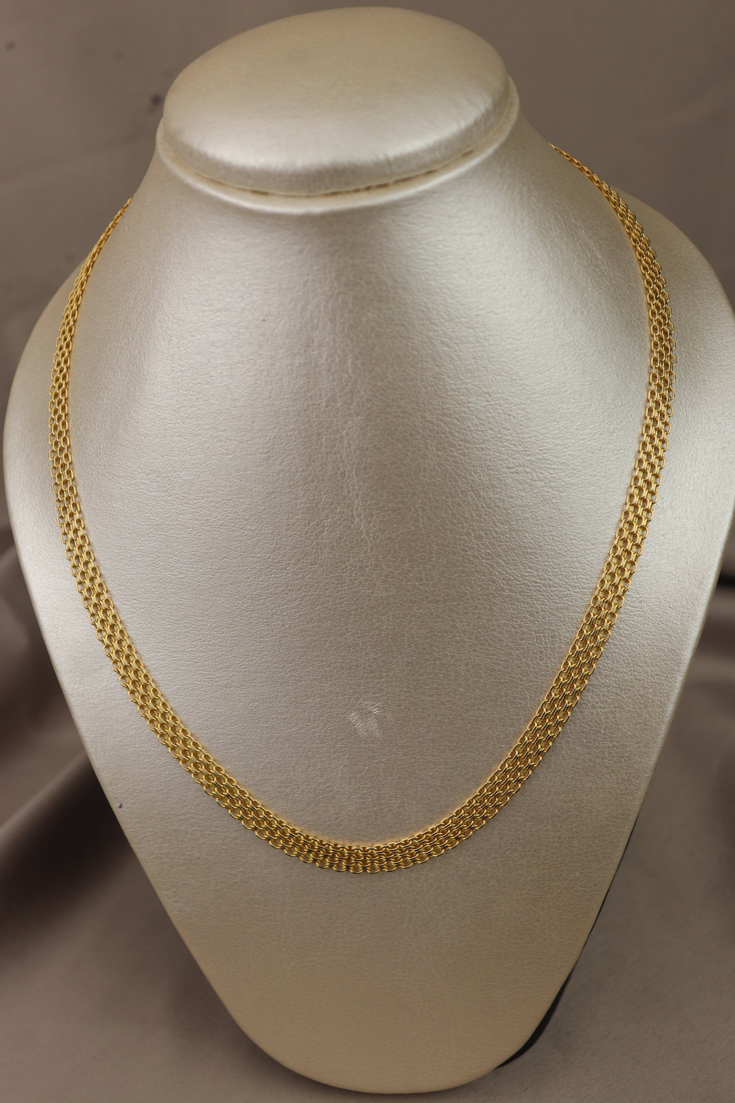 Cadena Bismark 60cm 18k #52