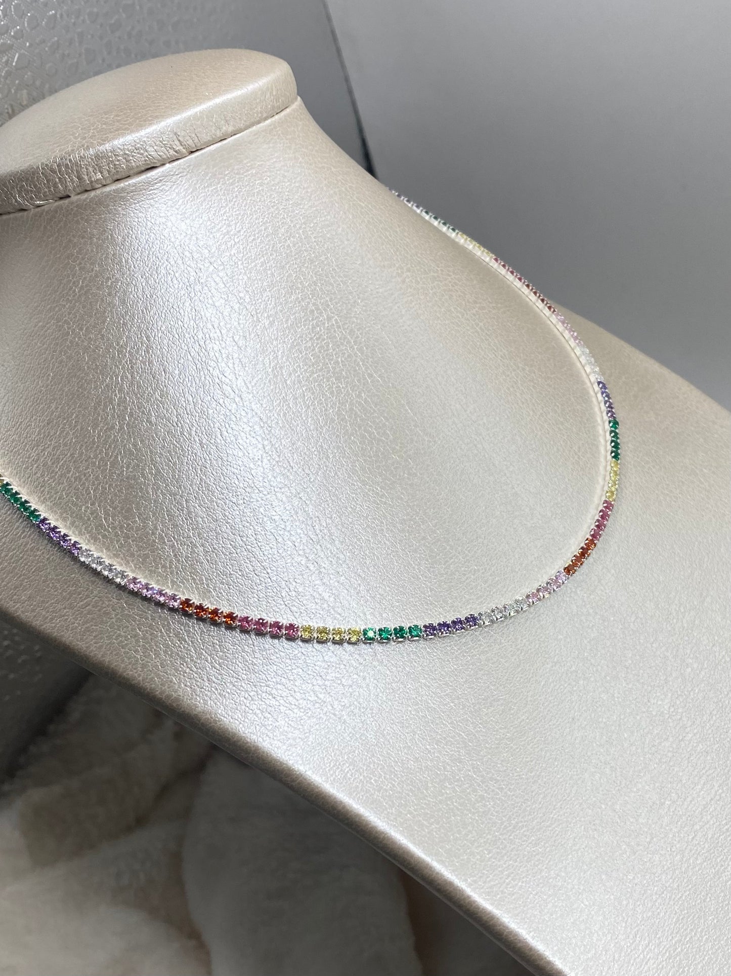 Collar tennis rainbow