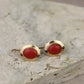 Aretes Coral 10k #63