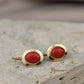 Aretes Coral 10k #63