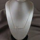 Collar con cruz 10k #67
