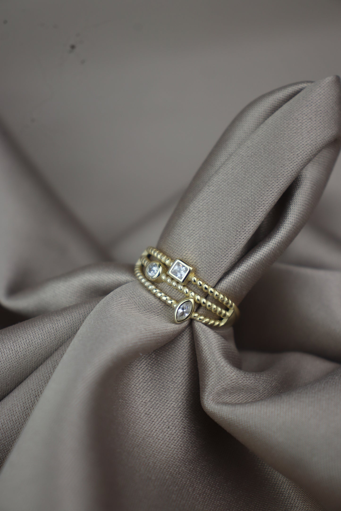 Anillo Scarlet - plata #74