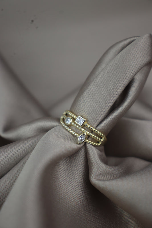 Anillo Scarlet - plata #74