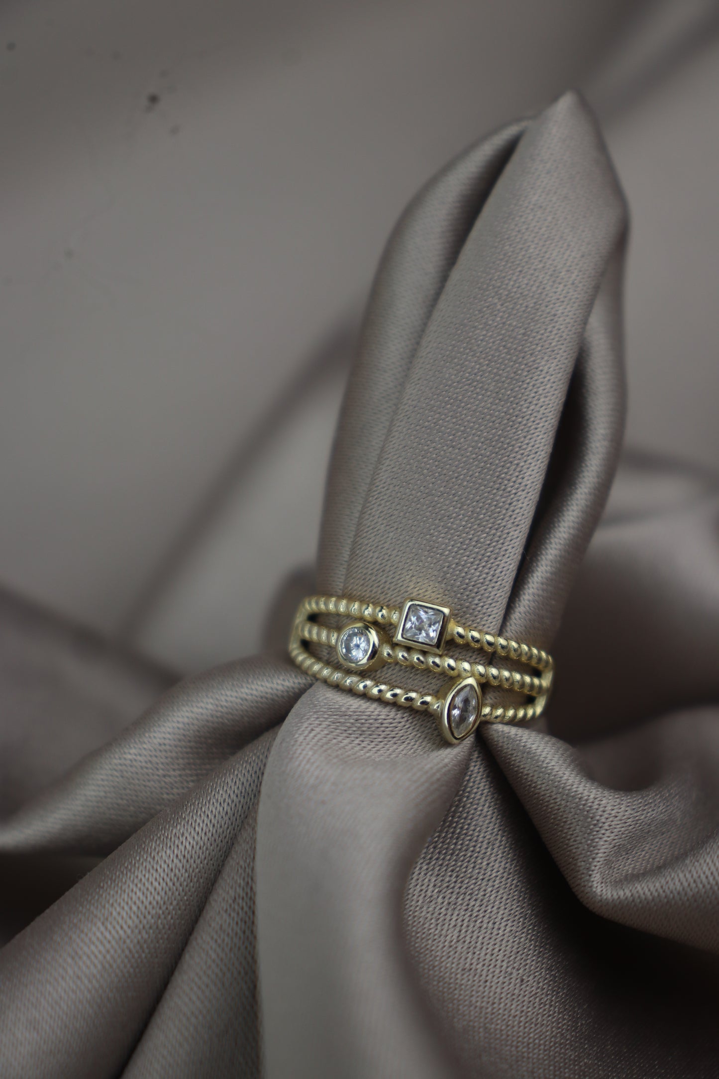 Anillo Scarlet - plata #74