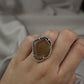 Anillo facetado - plata #73
