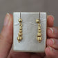 Colgantes de bolitas - 18k #95