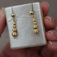 Colgantes de bolitas - 18k #95