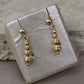 Colgantes de bolitas - 18k #95