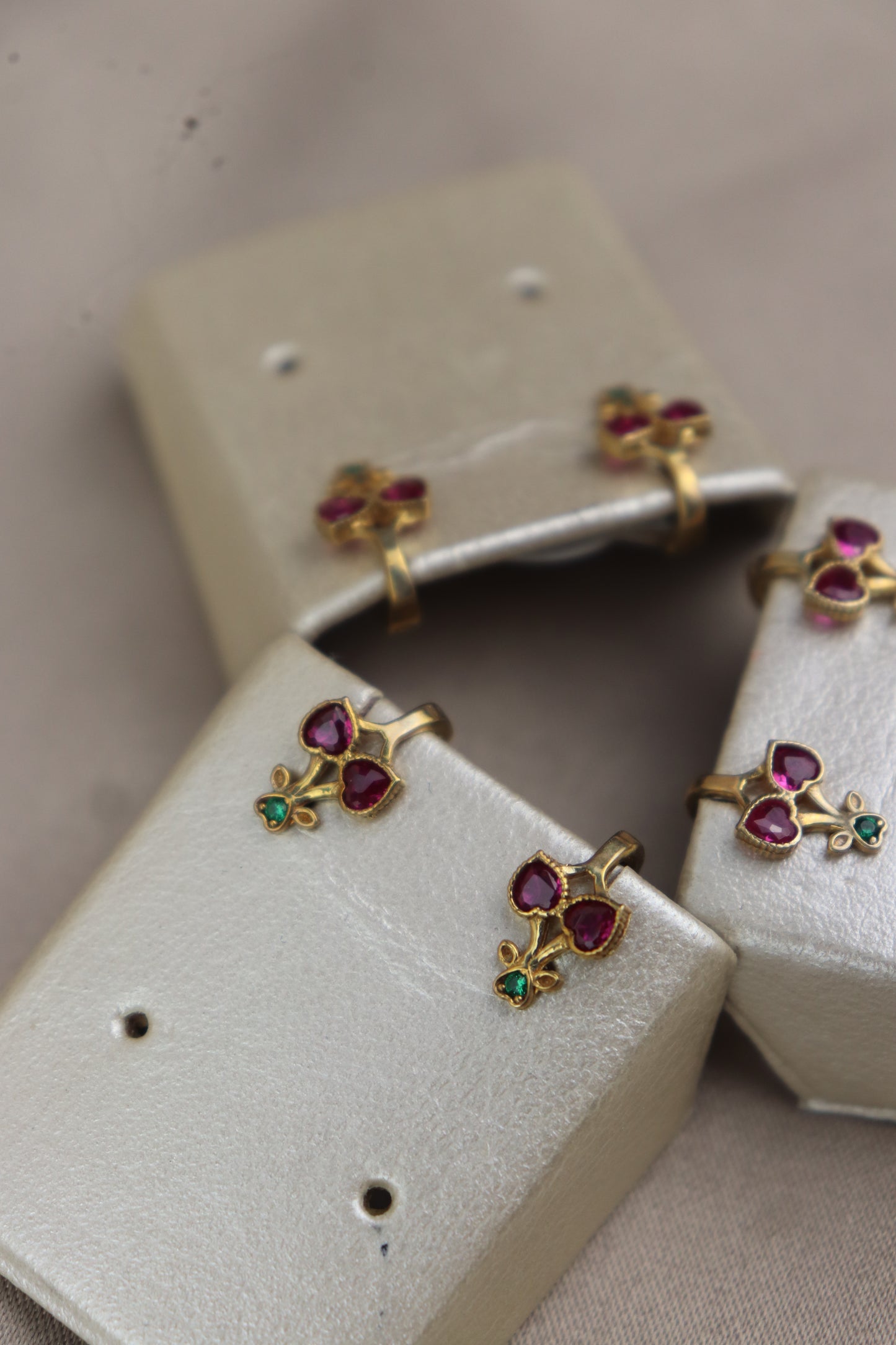 Cherry Earrings 10k #93