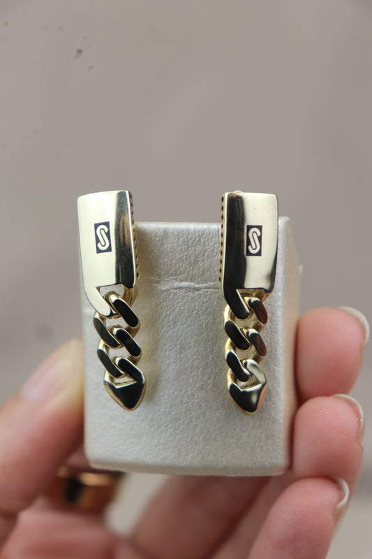 Earrings Monaco Chain classic #85