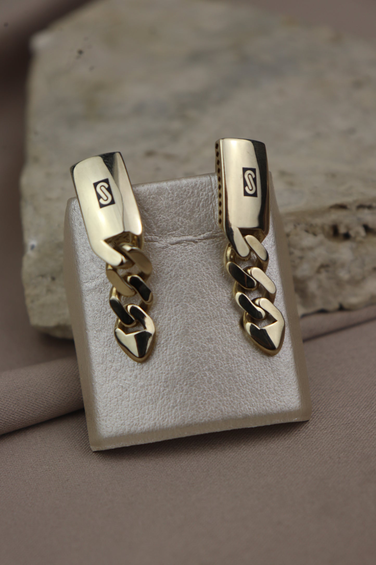 Earrings Monaco Chain classic #85