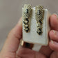Earrings Monaco Chain diamantados #87