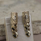 Earrings Monaco Chain diamantados #87