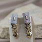 Earrings Monaco Chain Pave #88