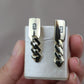 Earrings Monaco Chain classic #86