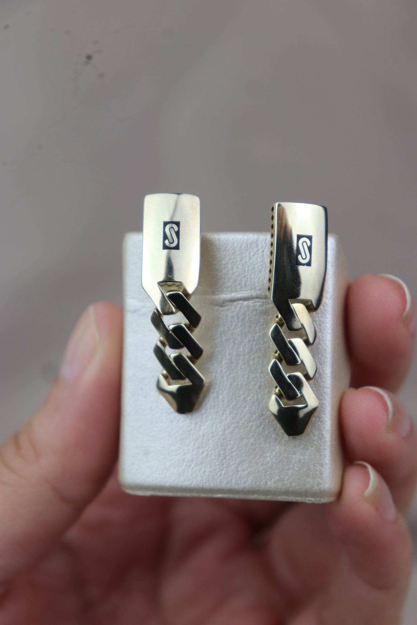 Earrings Monaco Chain classic #86
